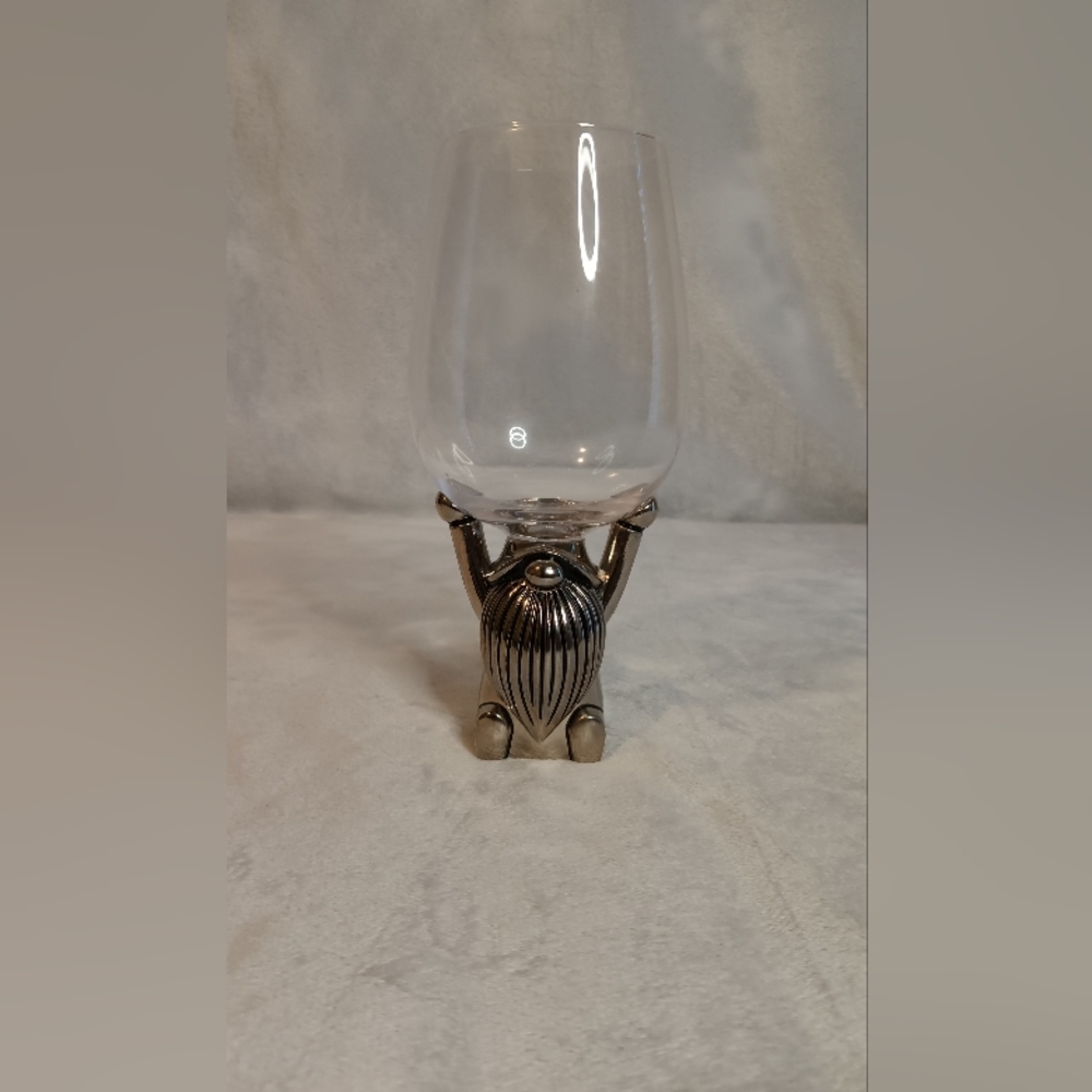 Gnome Wine Glass Set of 2: